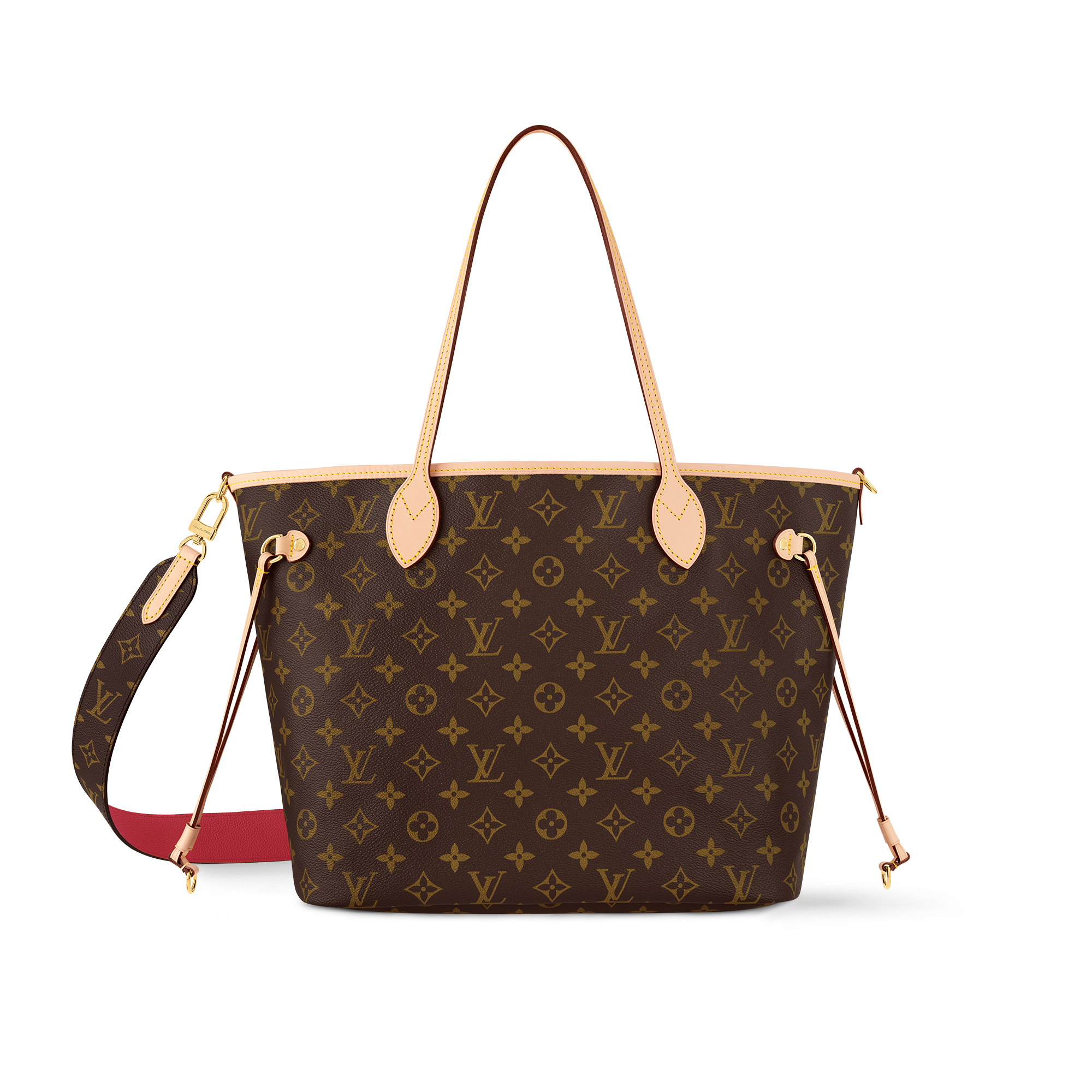 【LOUIS VUITTON】ネヴァーフル インサイドアウト MM M12096 Neverfull Bandoulière Inside Out MM Monogram Canvas - Women